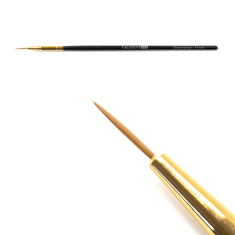 Excellent PRO Pędzelek do zdobień 11mm (black) - 1