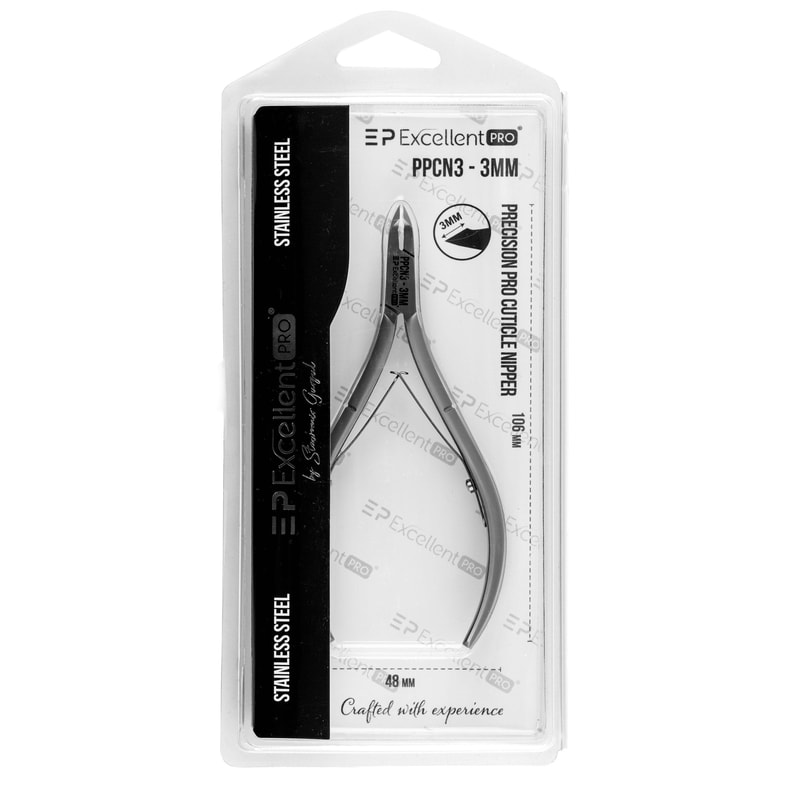 Excellent PRO Precision Pro Cuticle Nipper 3mm (PPCN3) - 1