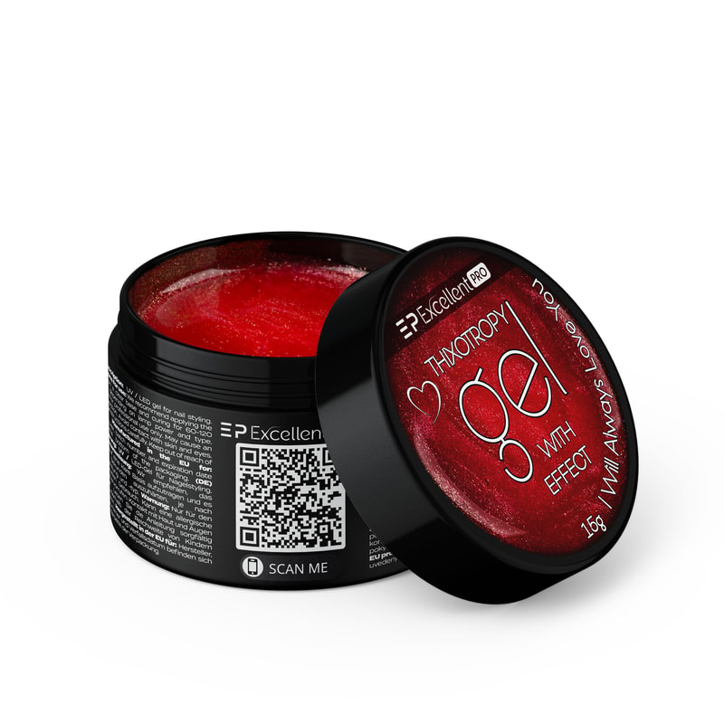 Excellent PRO Thixotropy gel with effect I Will Always Love You 15g - 1
