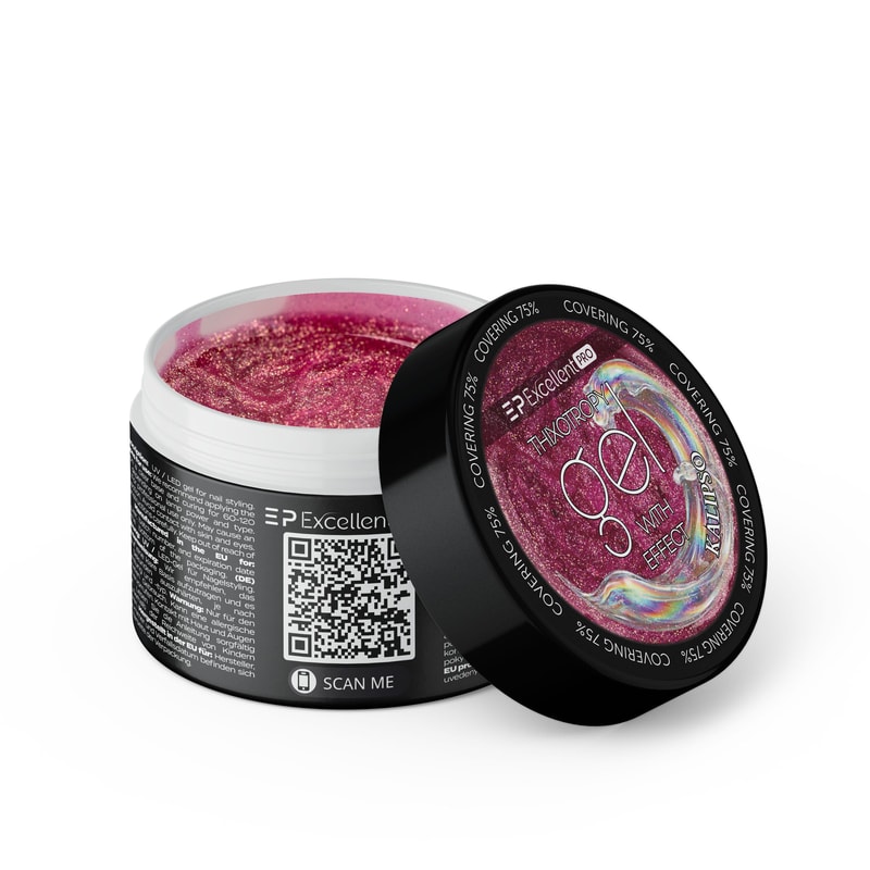 Excellent PRO Thixotropy gel with effect KALIPSO 15g - 1