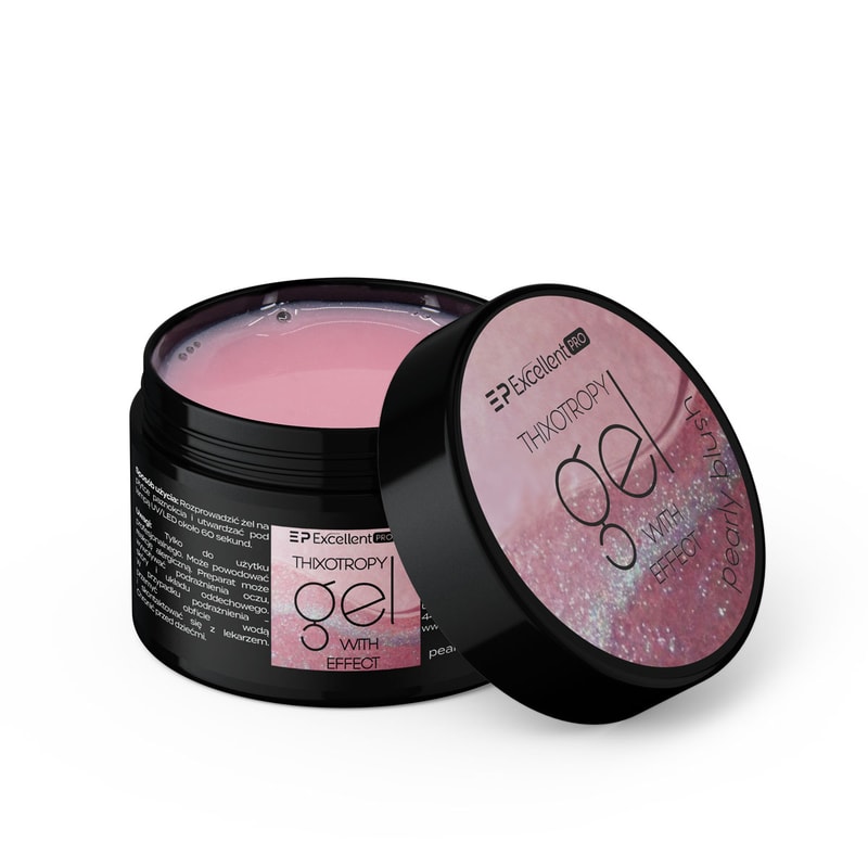 Excellent PRO Thixotropy gel with effect Pearly Blush 50g - 1
