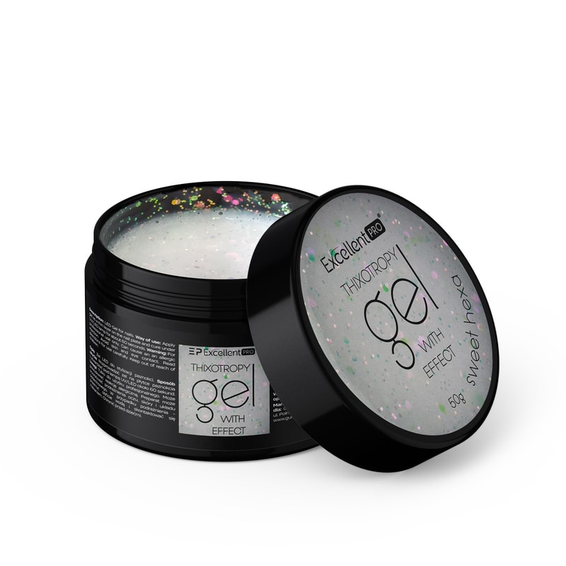 Excellent PRO Thixotropy gel with effect Sweet Hexa 15g - 1